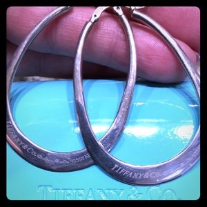 Elsa Peretti Tiffany and Company Hoop Earrings